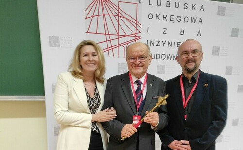 Prof. Adam Wysokowski z Instytutu Budownictwa UZ został wybrany na Przewodniczącego Krajowego Związku Mostowców RP