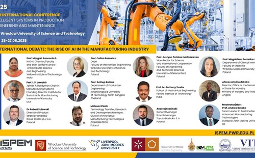 International Conference ISPEM 2025 at Wrocław University of Science and Technology