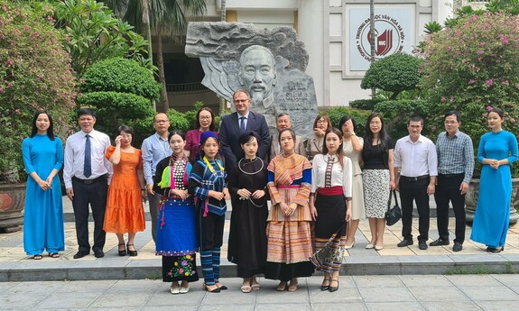 Wizyta w Hanoi University of Culture