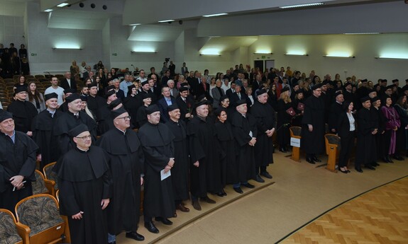 Uroczystość promocji doktorskich i habilitacyjnych / fot. Kazimierz Adamczewski 