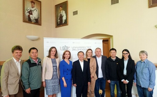 University of Zielona Góra Hosts Delegation from Chongqing Normal University